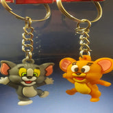 Tom Jerry Couple Keyrings